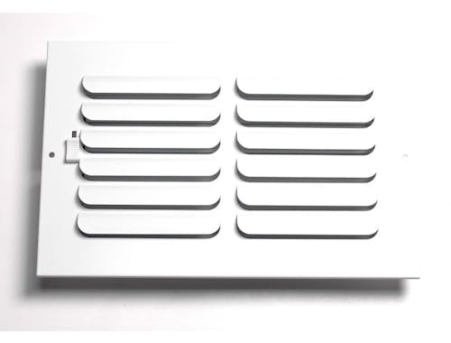 261 Series 1-Way Curved Blade Sidewall/Ceiling Register
